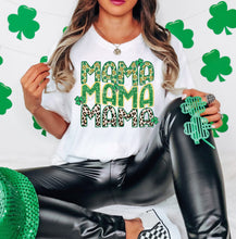 Load image into Gallery viewer, Mama Repeat St. Patrick&#39;s Day DTF Transfer (300 HOT PEEL) | Ships 3-7 Business Days
