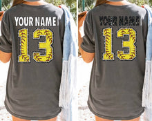 Load image into Gallery viewer, Custom Softball Jersey DTF Transfer (300 HOT PEEL) | Ships 3-7 Business Days
