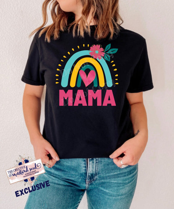 Customizable Mother’s Day Rainbow DTF | Ships In 5-10 Business Days