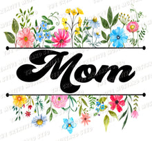 Load image into Gallery viewer, Customizable Mother&#39;s Day Spring Floral DTF | Ships In 5-10 Business Days
