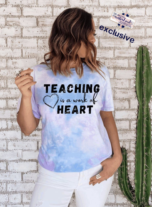 PO Screen Print Transfer | Teaching Is A Work of Heart
