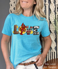 Load image into Gallery viewer, PO SHIPS 1/4 Screen Print Transfer | Love Crawfish (HIGH HEAT)
