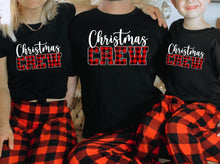 Load image into Gallery viewer, Plaid Christmas Crew DTF Transfer (300 HOT PEEL) | Ships 3-7 Business Days
