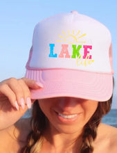 Load image into Gallery viewer, RTS Clear Film Screen Print Transfer | 3.5&quot; Lake Life Pocket/Hat Patch (325 HOT Peel)
