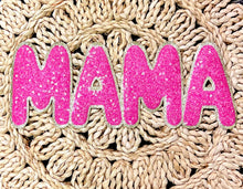 Load image into Gallery viewer, RTS Pink Mama Sequin Chenille Iron On Patch
