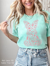 Load image into Gallery viewer, RTS Screen Print Transfer | Easter Bunny Typography Dusty Rose | Adult | Youth (325 Hot Peel)
