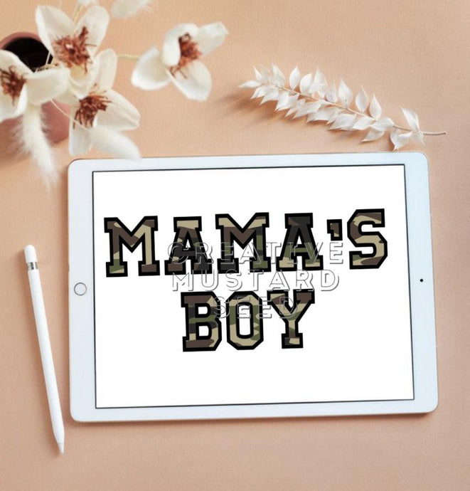 Camo Mama’s Boy | Digital Download