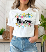 Load image into Gallery viewer, Customizable Mother&#39;s Day Spring Floral DTF | Ships In 5-10 Business Days
