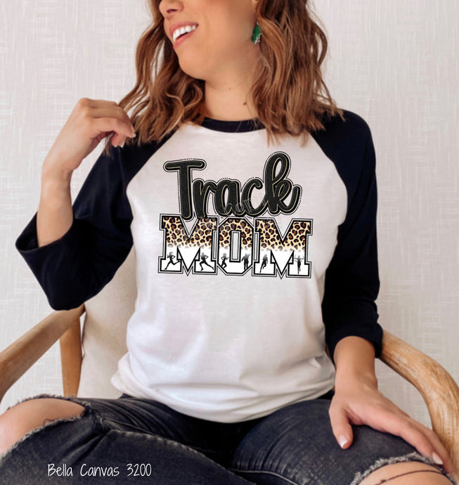 IN PRODUCTION SHIPS 3/30 Screen Print Transfer | Track Mom (HIGH HEAT)