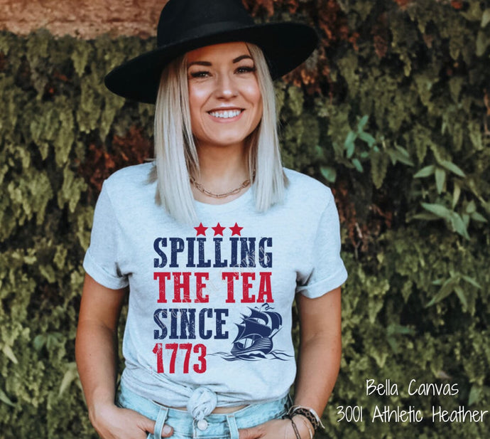 IN PRODUCTION SHIPS 6/9 Screen Print Transfer | Spilling Tea Since 1773