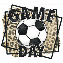Load image into Gallery viewer, Leopard Soccer Game Day DTF Transfer (300 HOT PEEL) | Ships 3-7 Business Days
