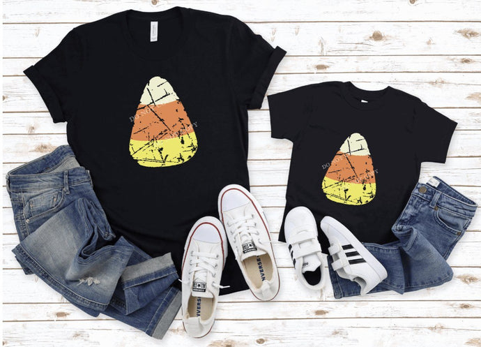 PO Screen Print Transfer | Candy Corn | Adult and Youth (HIGH HEAT)