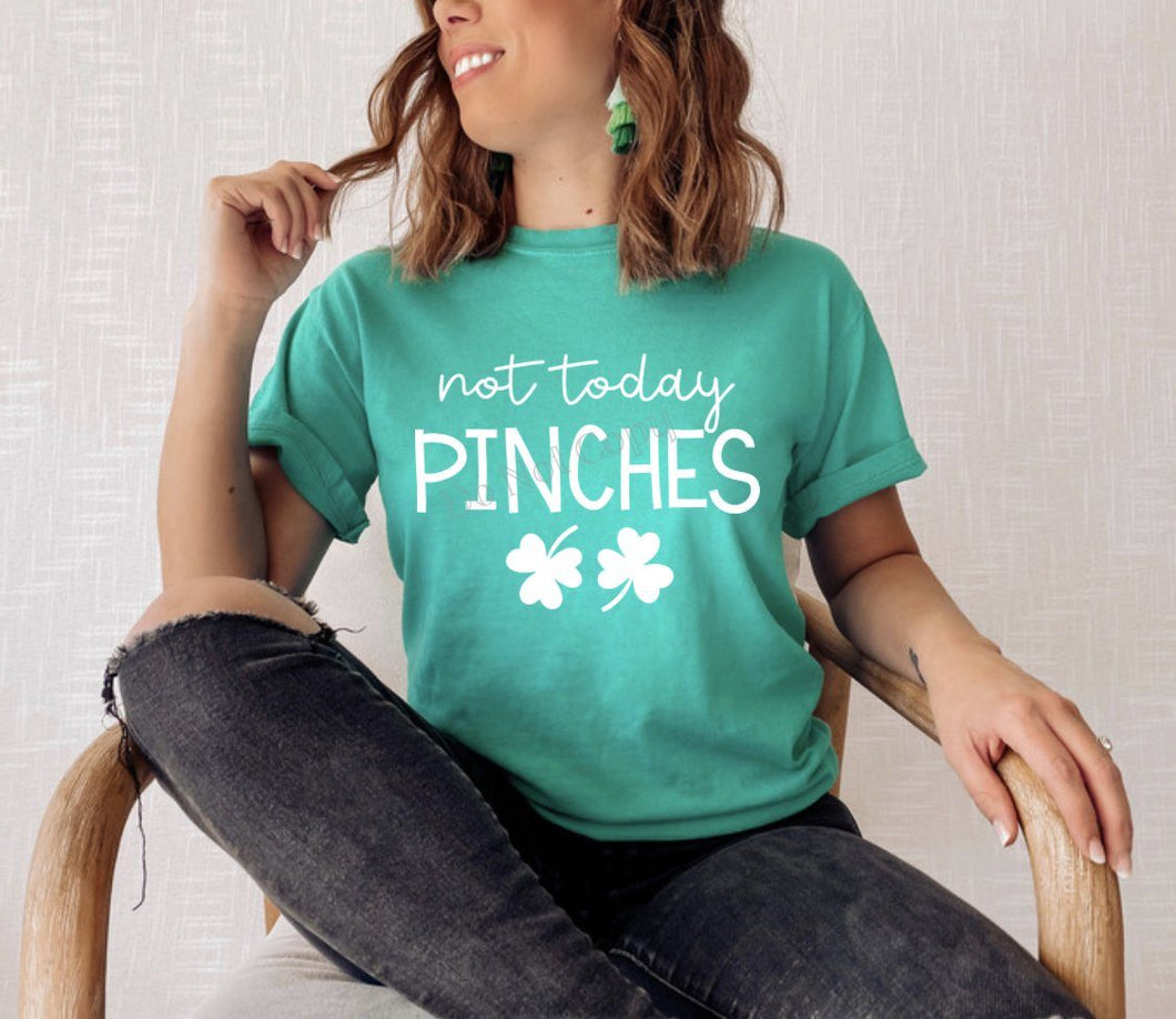 PO SHIPS 12/8 Screen Print Transfer | Not Today Pinches