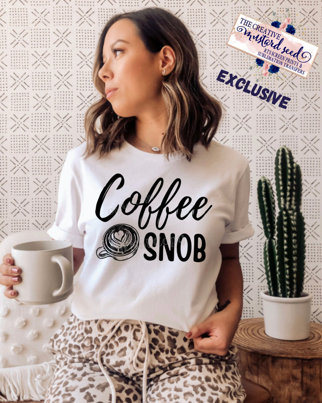 PO SHIPS 3/30 Screen Print Transfer | Coffee Snob