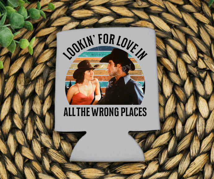 PO SHIPS 4/13 Screen Print Transfer | Looking For Love In All The Wrong Places | 3”