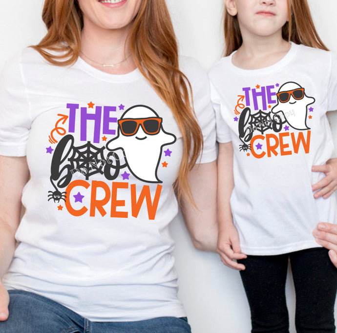 PO SHIPS 7/27 Screen Print Transfer | The Boo Crew | Adult and Youth (HIGH HEAT)