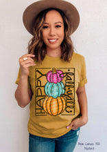 Load image into Gallery viewer, PO SHIPS 8/31 Screen Print Transfer | Happy Fall Y’all Stacked Pumpkins (HIGH HEAT)
