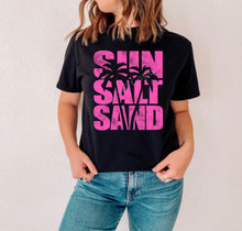 Load image into Gallery viewer, RTS Screen Print Transfer | Sun Salt Sand Hot Pink
